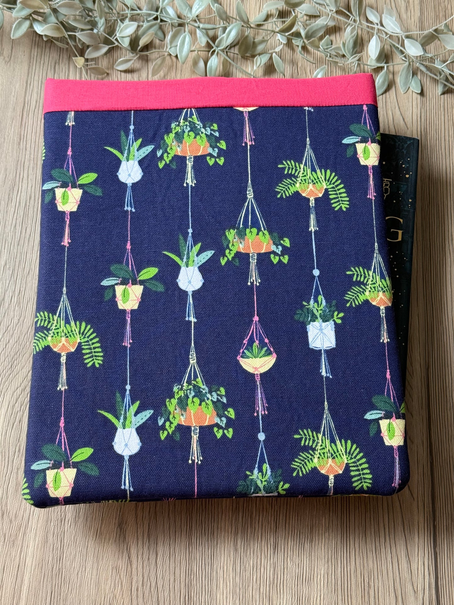 flower pots book sleeve