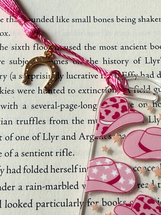 cowgirl bookmark