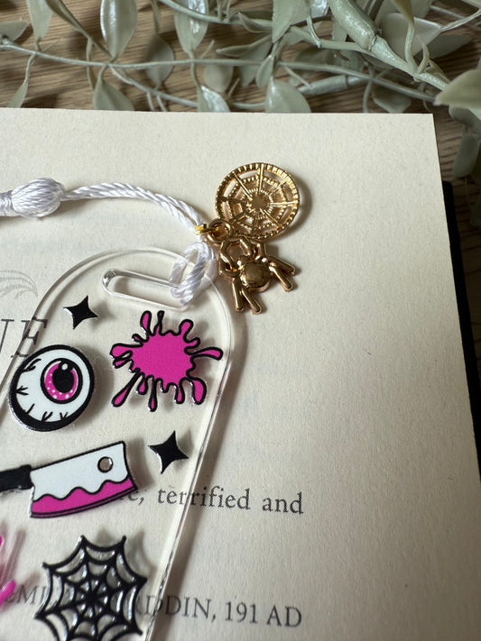 true crime junkie bookmark