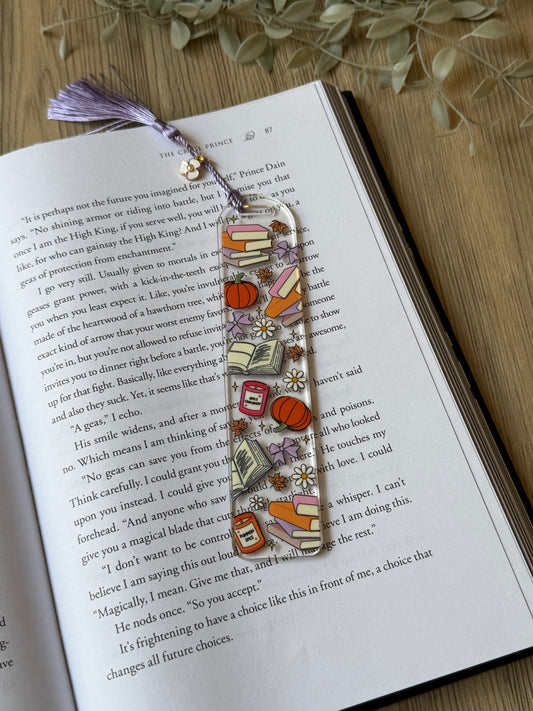fall reads bookmark