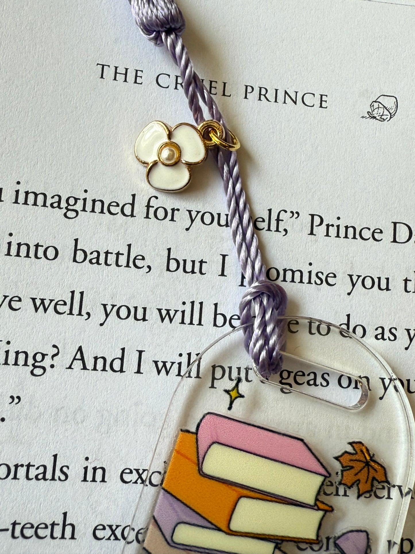 fall reads bookmark