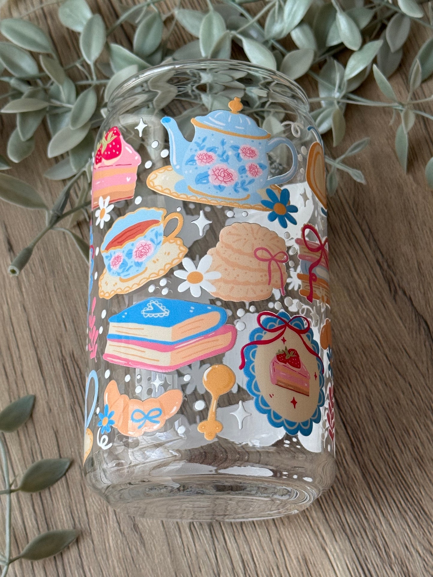 tea party glass cup