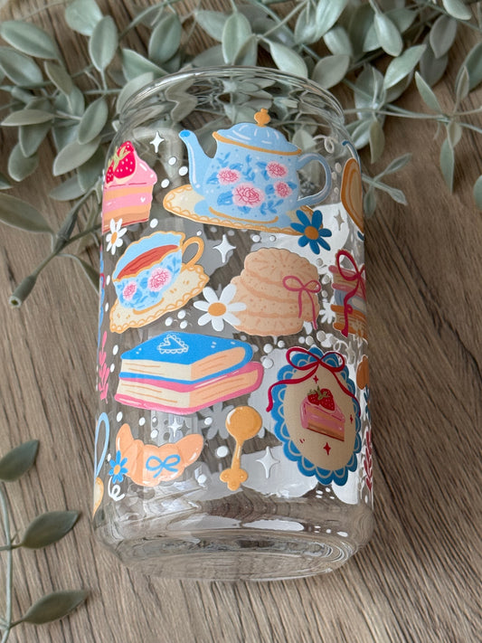 tea party glass cup