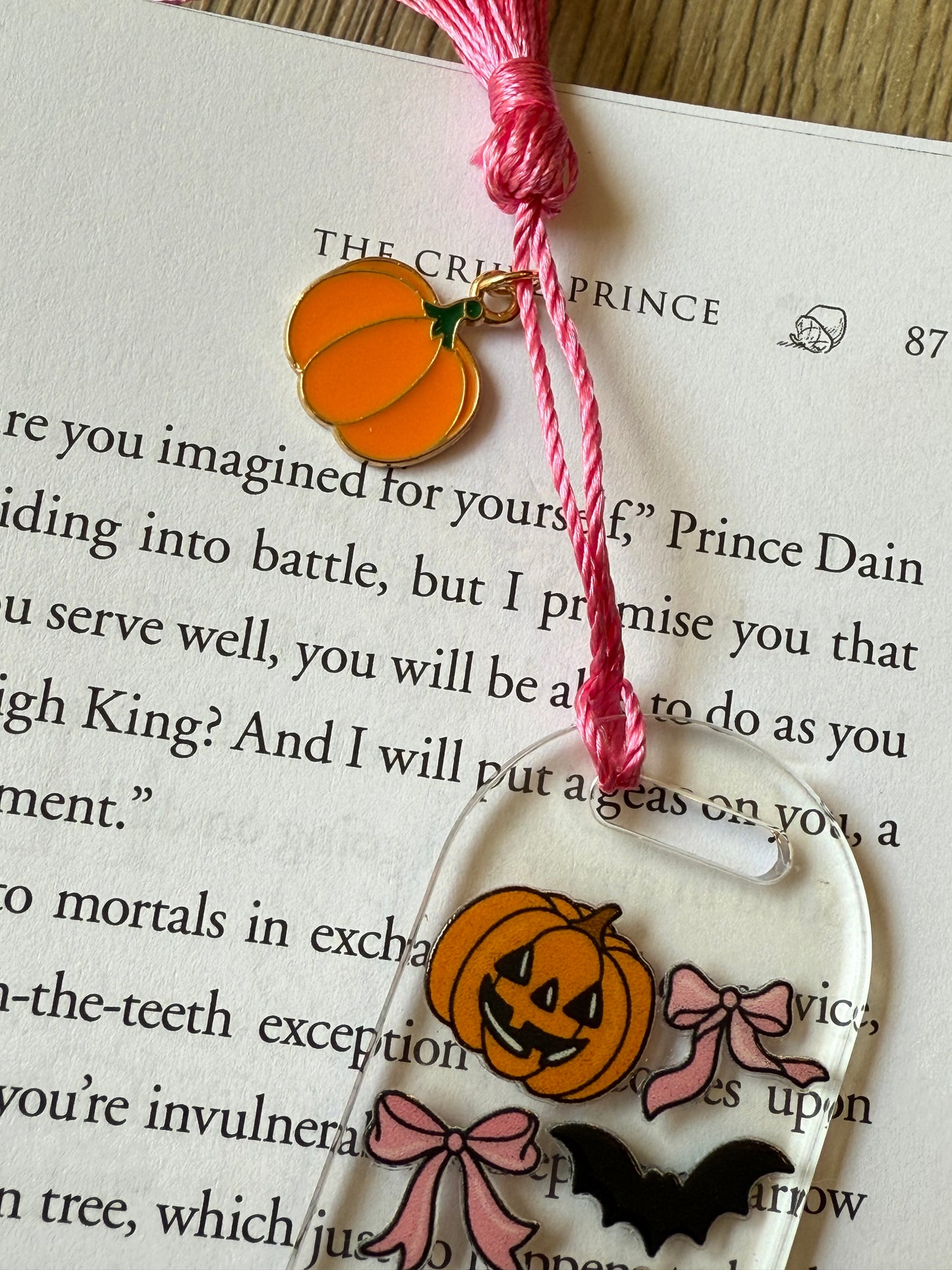 halloween harvest bookmark