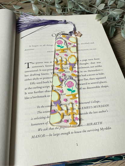 golden princess bookmark