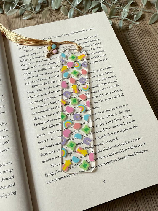 cereal charms bookmark