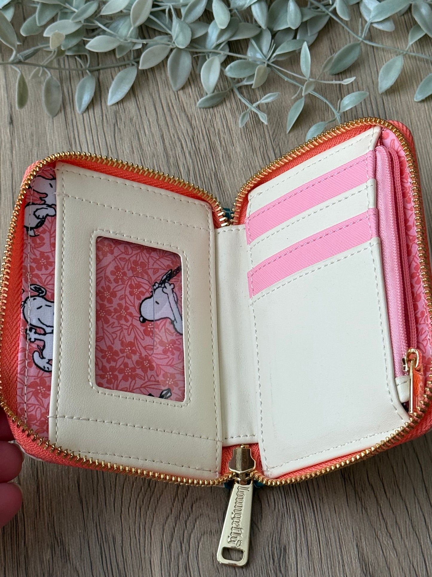 snoopy loungefly wallet
