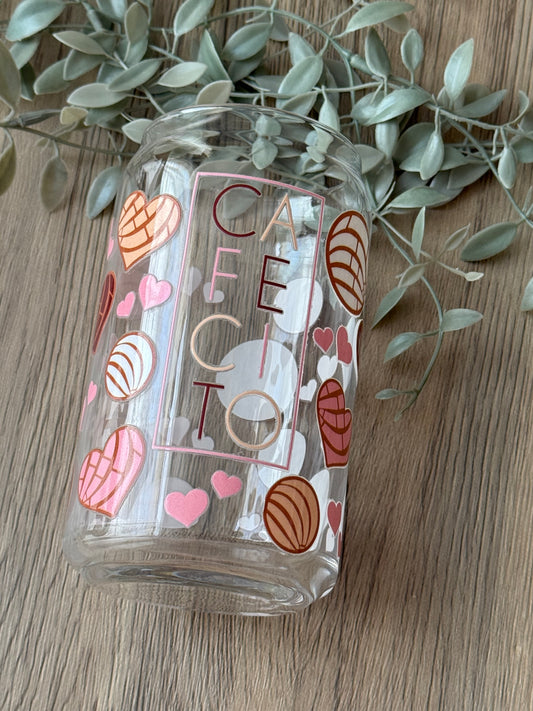 cafecito glass cup