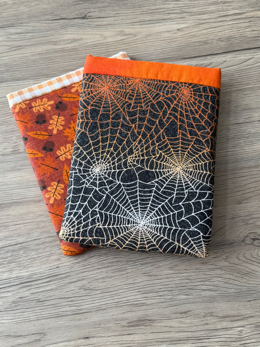 spider webs book sleeve