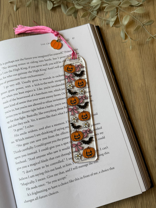 halloween harvest bookmark