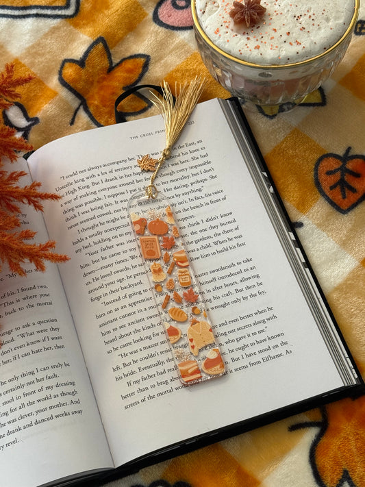 autumn vibes bookmark