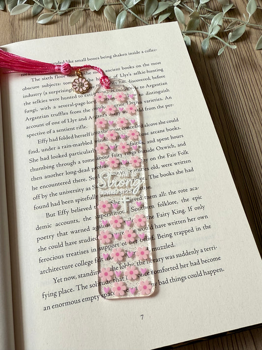 she is strong bookmark