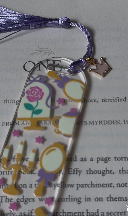 golden princess bookmark