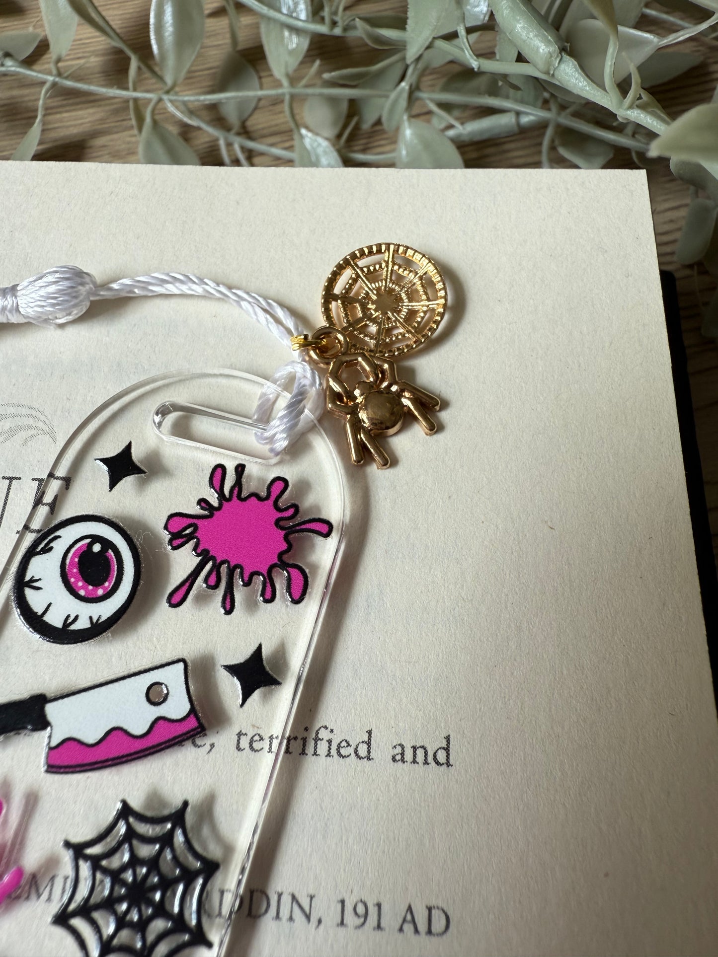 true crime junkie bookmark