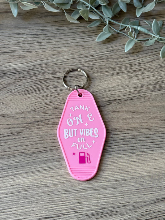 tank on e but vibes on full motel keychain