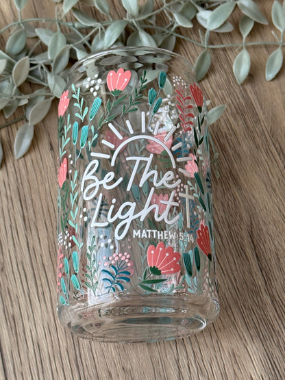 be the light glass cup