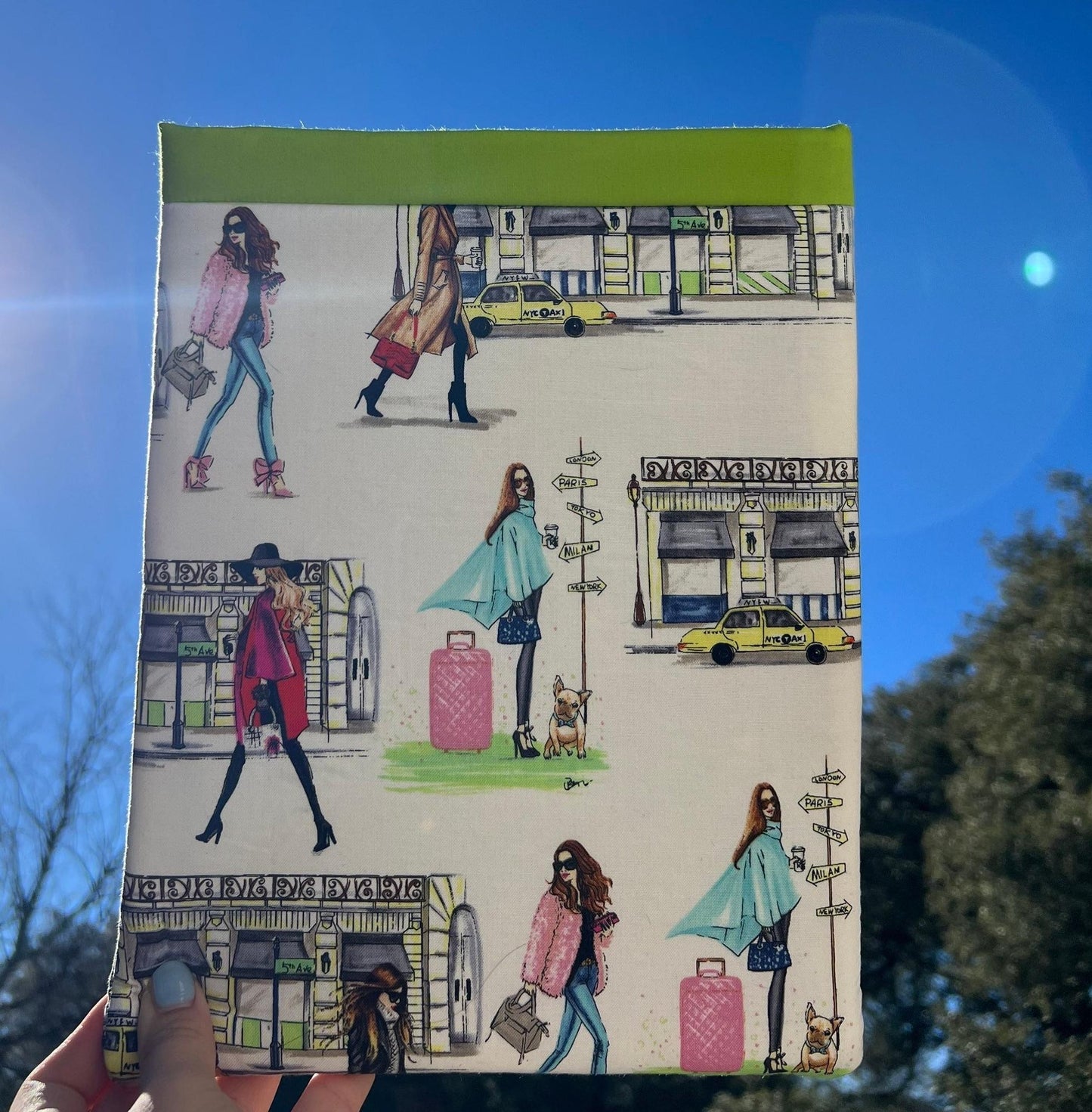 high fashion book sleeve