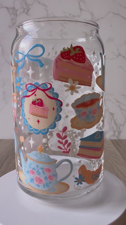 tea party glass cup