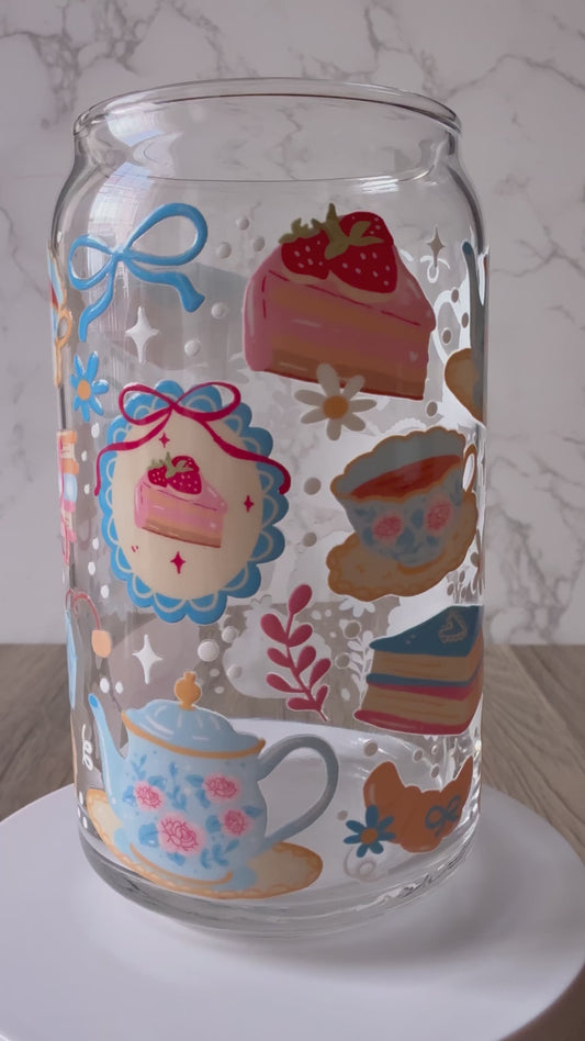 tea party glass cup