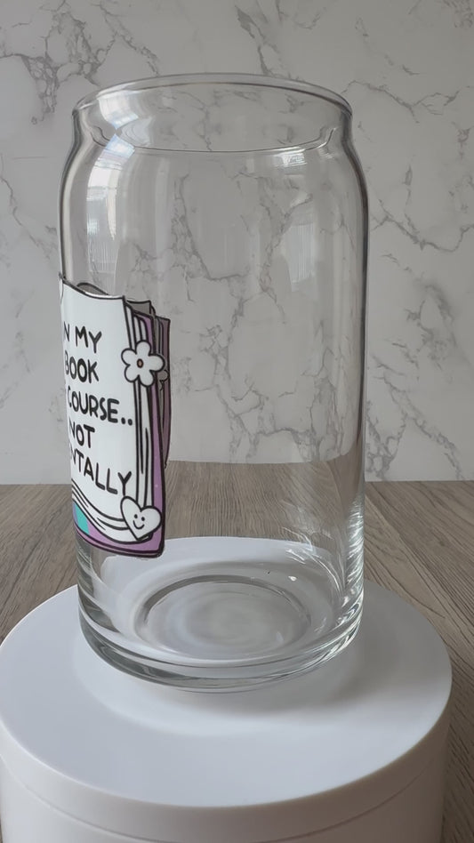 in a really good place glass cup