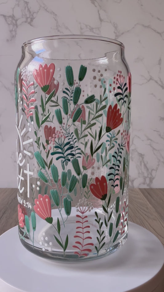 be the light glass cup