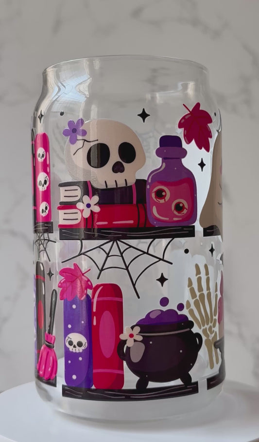 ghost stories glass cup