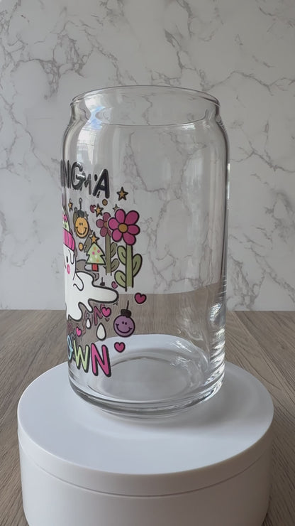 i'm having a meltdown glass cup